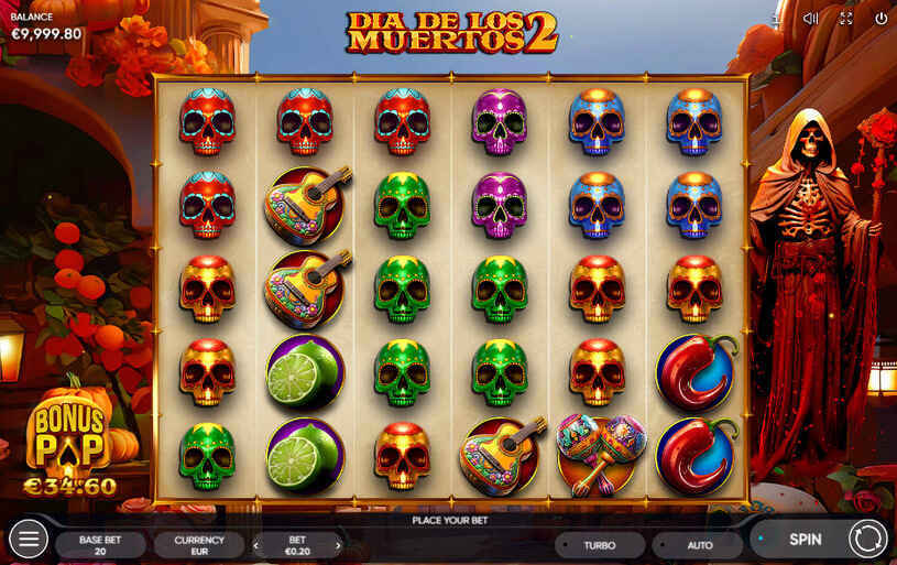Dia De Los Muertos 2 Slot gameplay