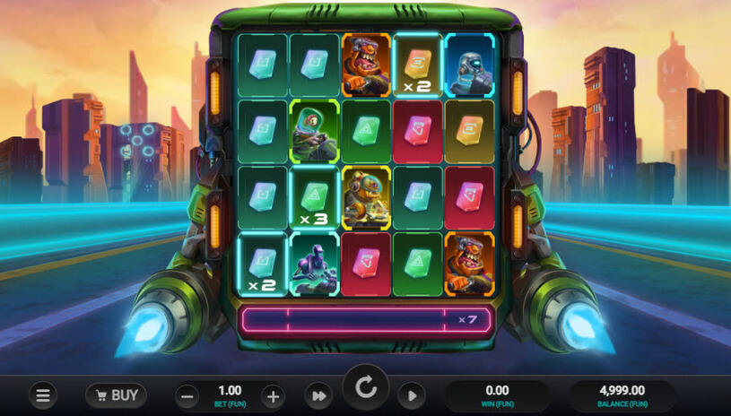 Galactic Racers Slot Free Spins