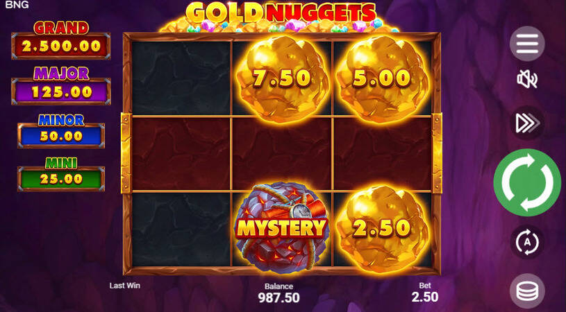 Gold Nuggets Slot gaameplay