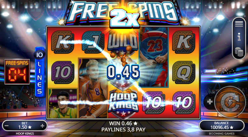 Hoop Kings Slot Free Spins