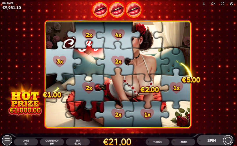 Hot Puzzle Slot Bonus Game