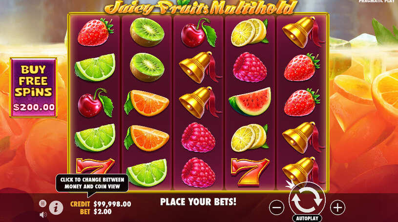 Juicy Fruits Multihold Slot gameplay