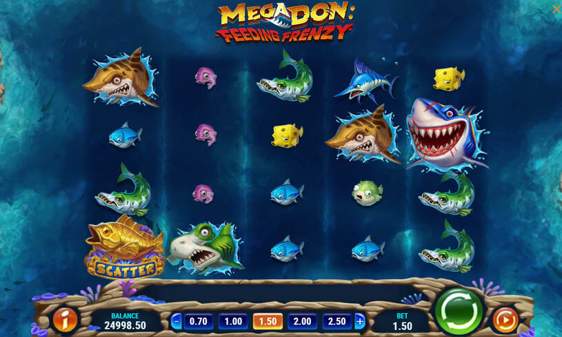 Mega Don Feeding Frenzy Slot gameplay