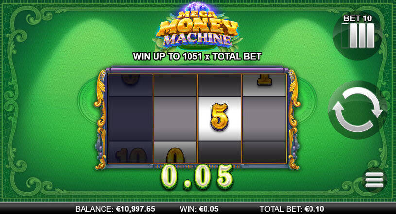 Mega Money Machine Slot Win