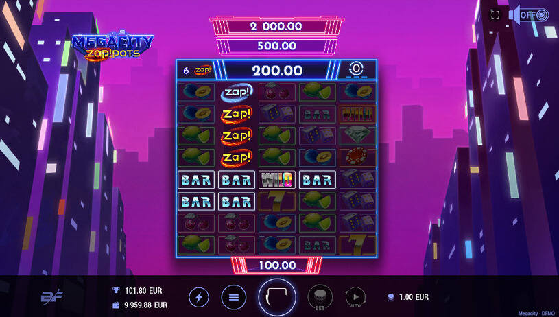 Megacity Slot Free Spins