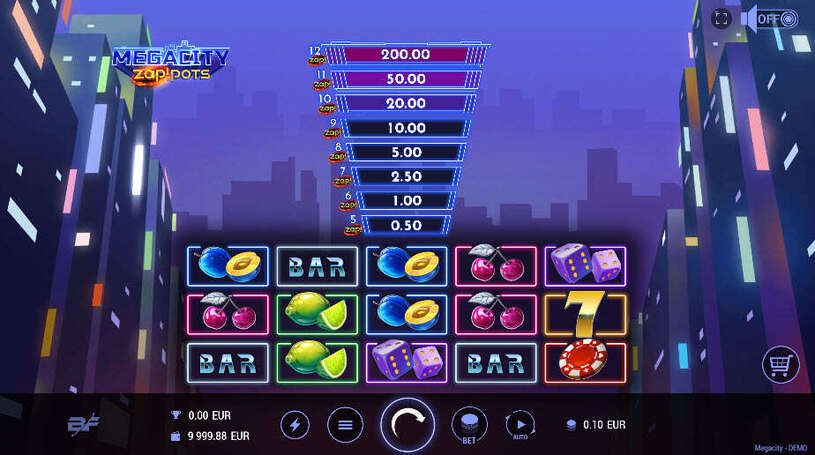 Megacity Slot gameplay