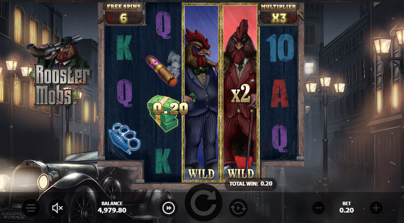 Rooster Mobs Slot Free Spins
