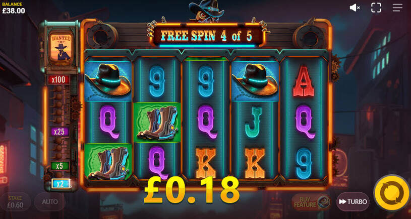 Wanted Wildz Extreme Slot Free Spins