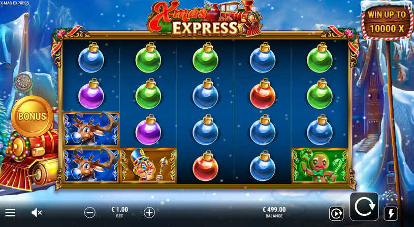 X-mas Express Slot gameplay