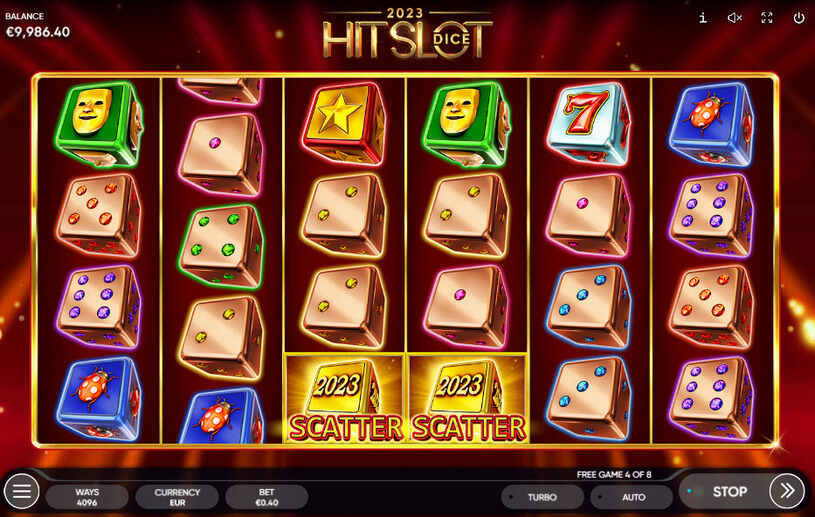 2023 Hit Slot Dice Free Spins