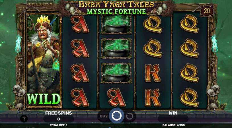 Baba Yaga Tales Mystic Fortune Slot Free Spins
