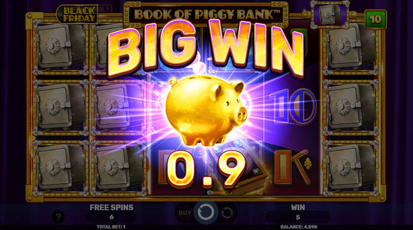 Book of Piggy Bank - Black Friday Slot Free Spins