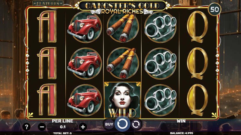 Gangsters Gold – Royal Riches Slot gameplay