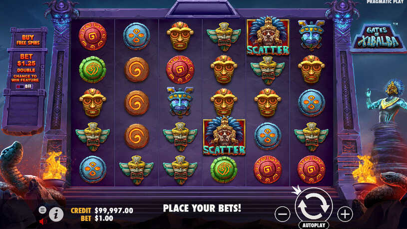 Gates of Xibalba Slot gameplay