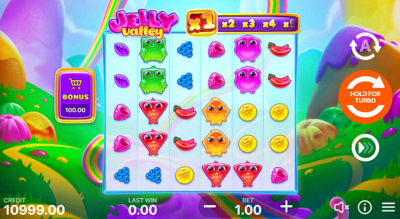 Jelly Valley Slot gameplay