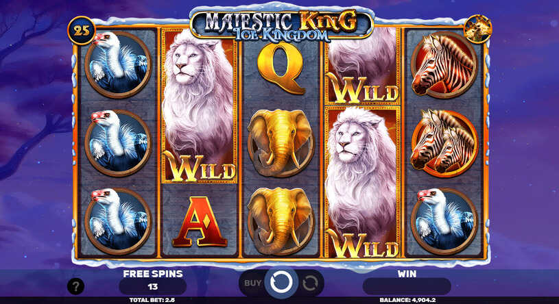 Majestic King - Ice Kingdom Slot Free Spins