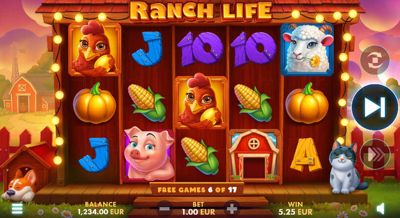 Ranch Life Slot Free Spins