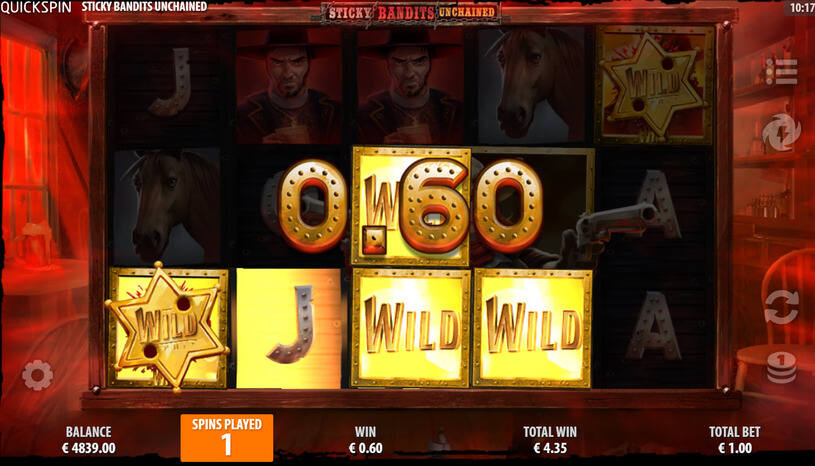 Sticky Bandits Unchained Slot Free Spins