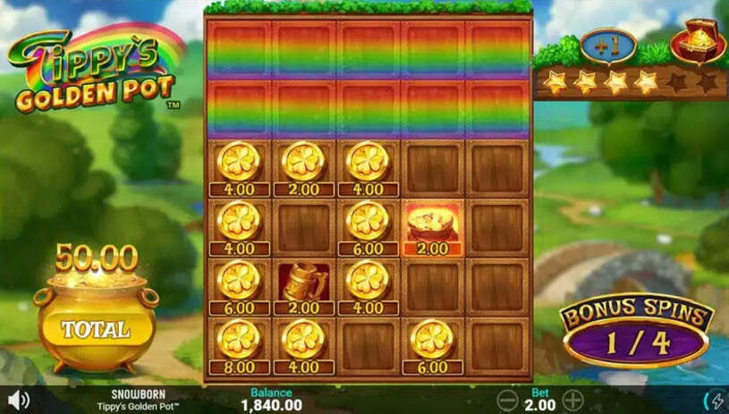 Tippy’s Golden Pot Slot Bonus Game
