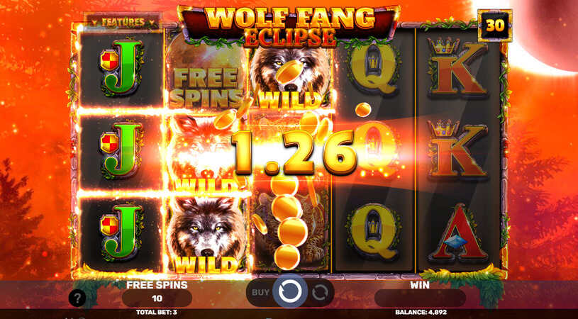 Wolf Fang Eclipse Slot Free Spins