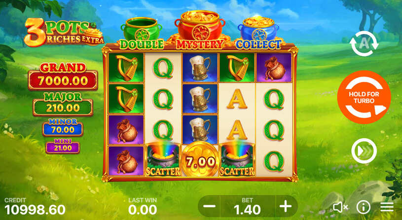 3 Pots Riches Extra Slot gameplay