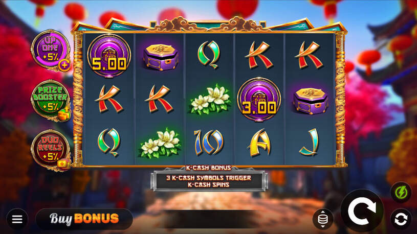 Blessed Dragons Hold and Win Slot gameplay