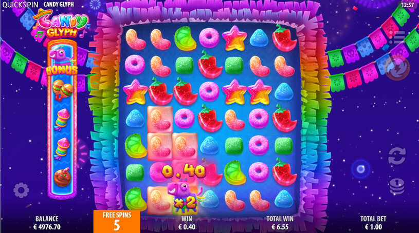 Candy Glyph Slot Free Spins