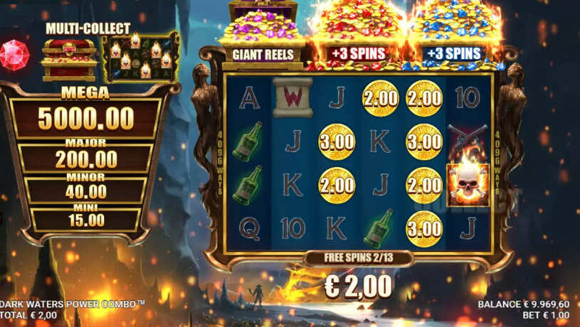 Dark Waters Power Combo Slot Free Spins