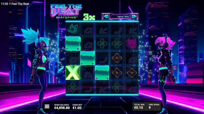 Feel the Beat Slot Free Spins