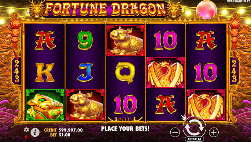 Fortune Dragon Slot gameplay