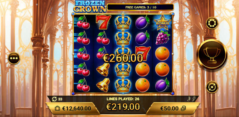Frozen Crown Slot Free Spins