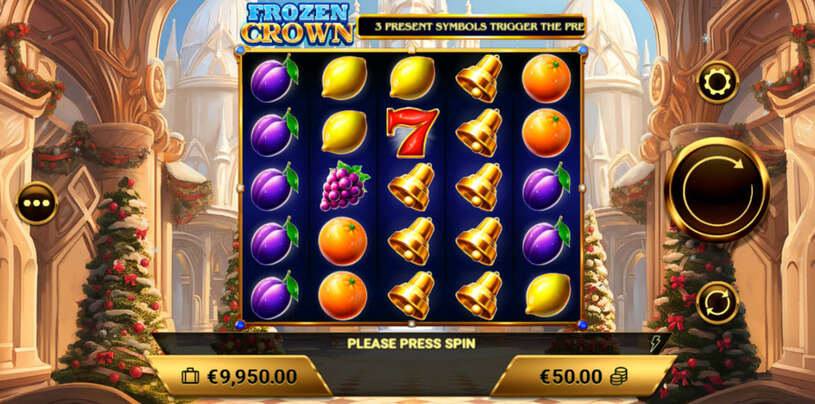 Frozen Crown Slot gameplay