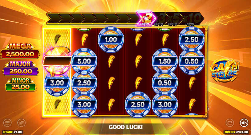 Gold Strike Slot Bonus Game
