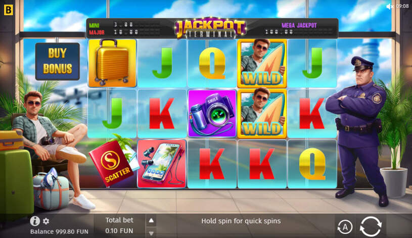 Jackpot Terminal Slot gameplay