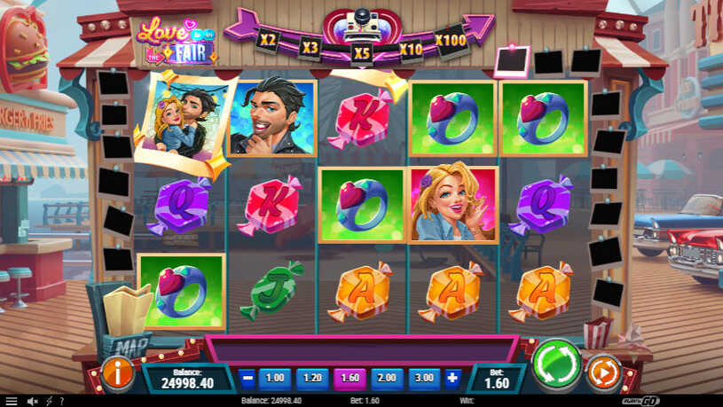 Love is in the Fair Slot gameplay