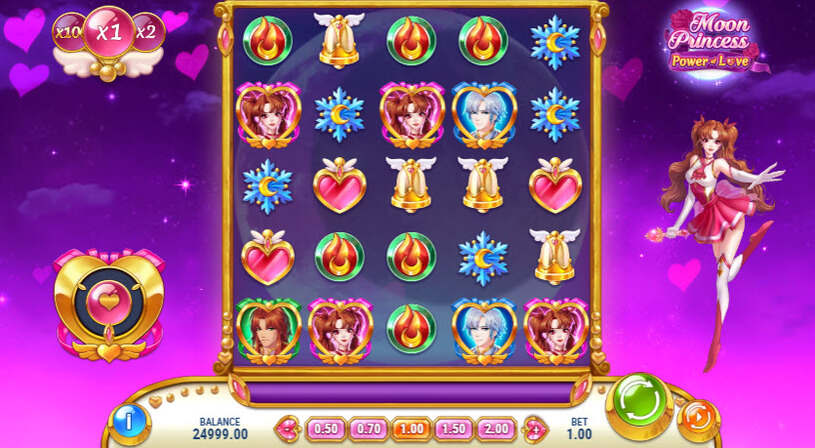 Moon Princess Power of Love Slot gameplay