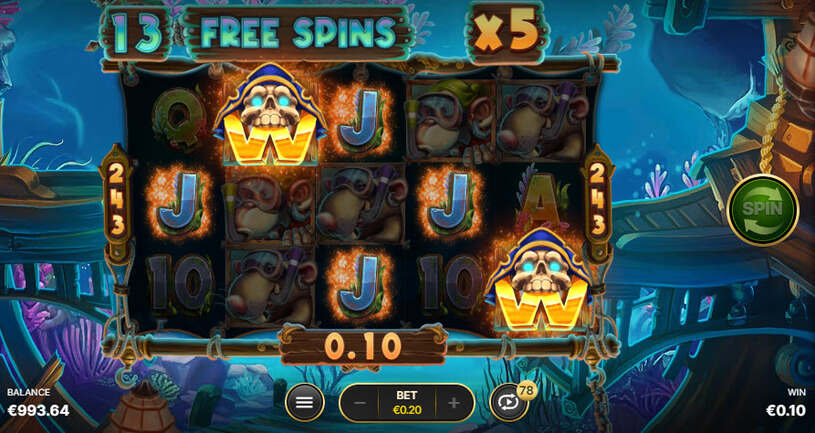 Pirates Party Slot Free Spins