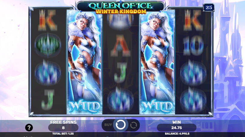 Queen Of Ice - Winter Kingdom Slot Free Spins