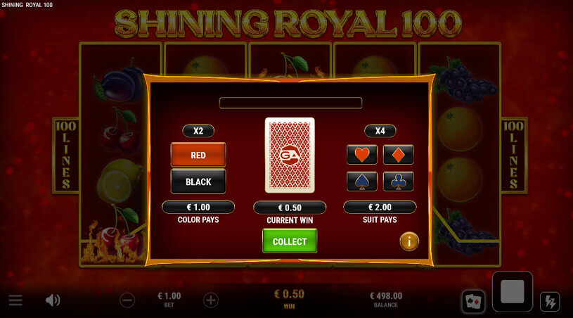 Shining Royal 100 Slot Gamble