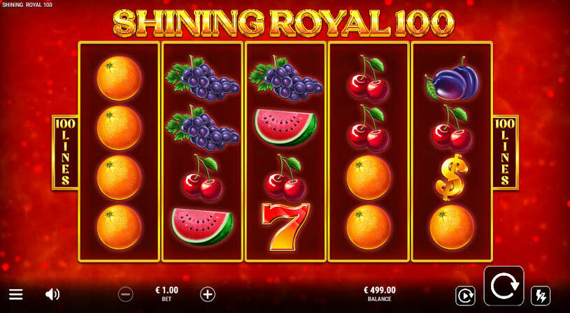 Shining Royal 100 Slot gameplay