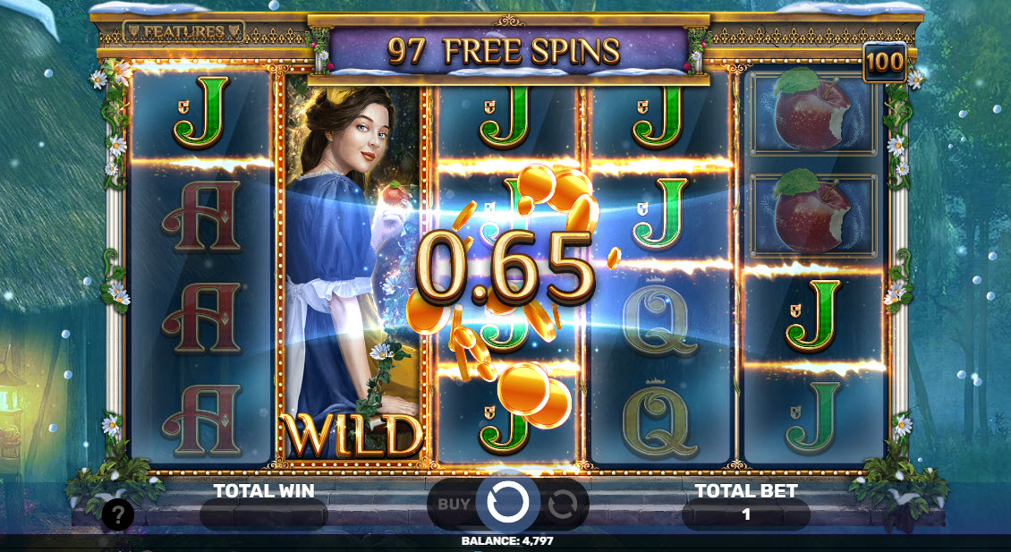 Snow White's Magic Quest Slot Free Spins
