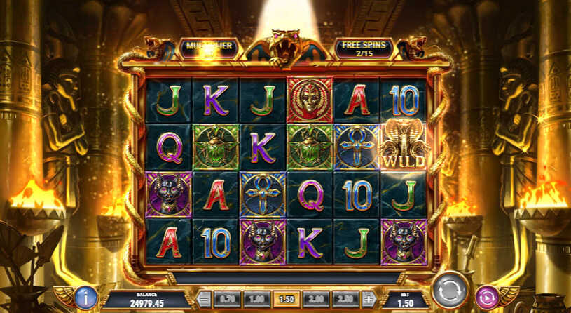 Tomb of Gold Slot Free Spins