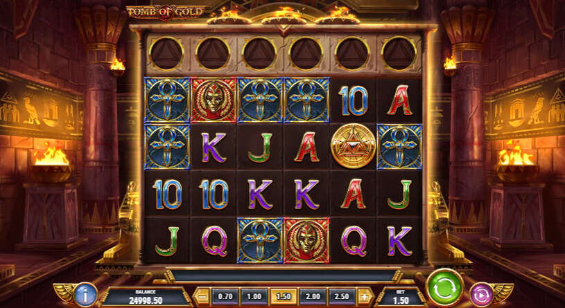 Tomb of Gold Slot gameplay