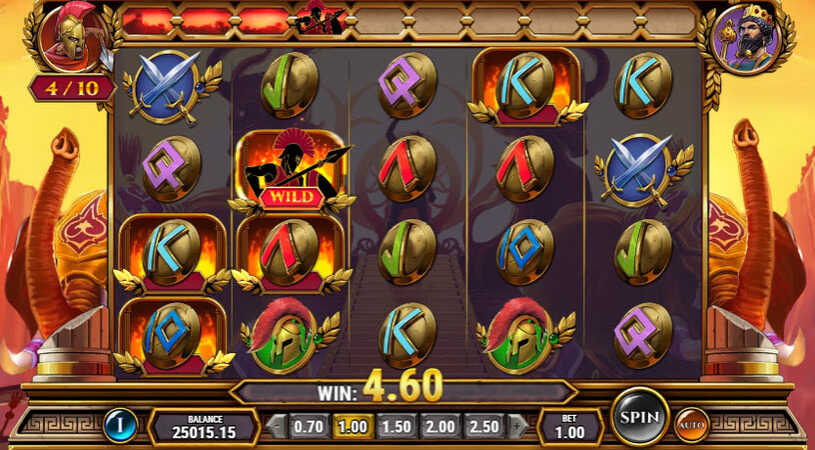 Undefeated Xerxes Slot Free Spins
