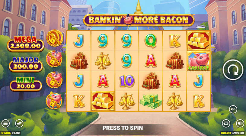 Bankin' More Bacon Slot gameplay