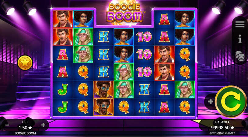 Boogie Boom Slot gameplay
