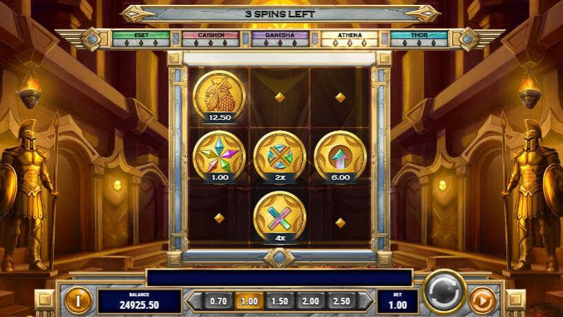 Chambers of Ancients Slot Bonus Game