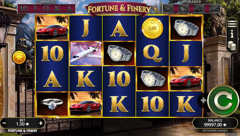 Fortune & Finery Slot gameplay