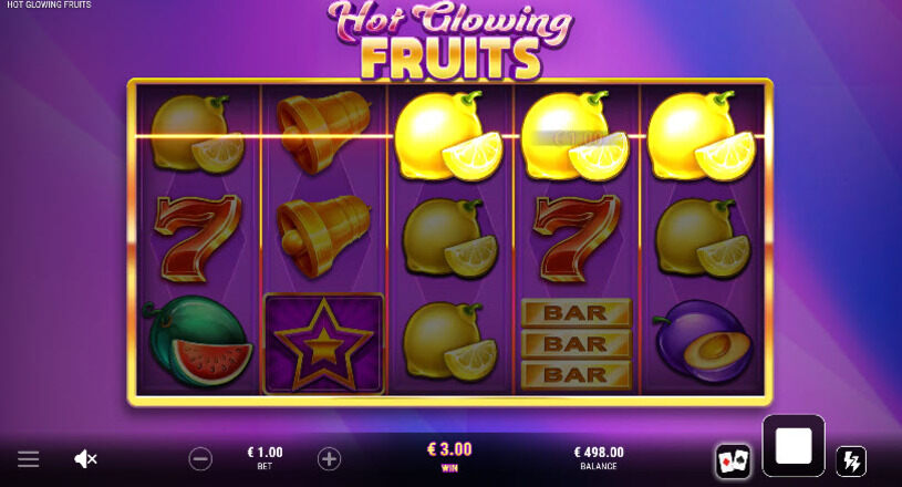 Hot Glowing Fruits Slot Win