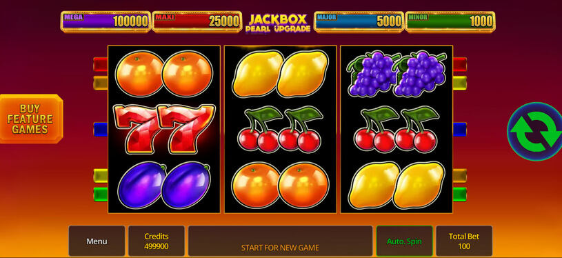 Jackbox Pearl Upgrade Slot gameplay